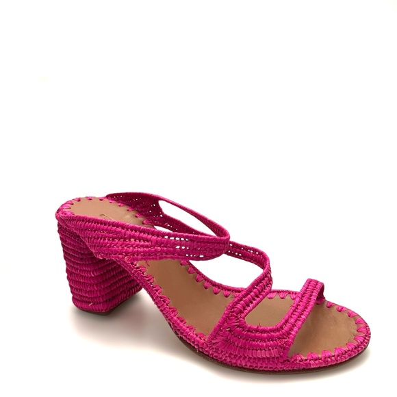 Pink Strappy Sandals - Picture 1 of 14
